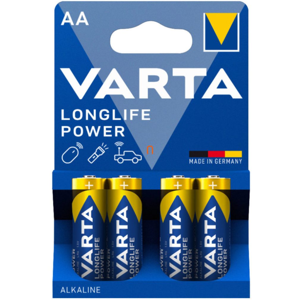 Baterii AA 1,5V 4 bucăți (Longlife Power)