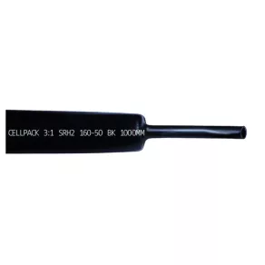   Tub termocontractabil 160-50 mm, cu strat de rășină, lungime 1 m, Cellpack SRH2 144018