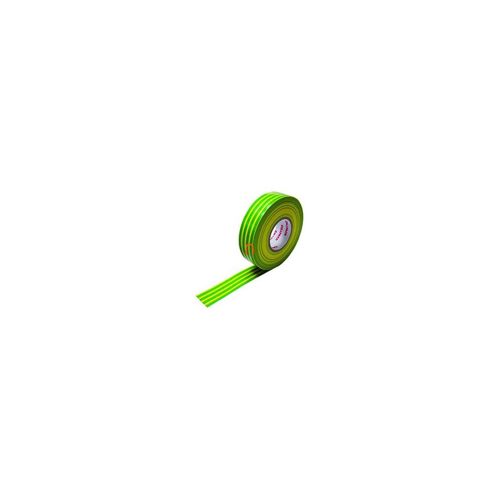 Bandă izolatoare 25x19 verde-galbenă rezistentă la UV Cellpack nr. 128 145796