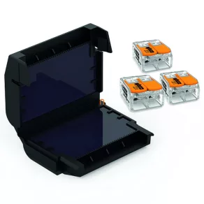   Cutie de joncțiune Cellpack EasyProtect 632 cu tehnologie gel + Wago 3 x 221-612 410360 IPX8