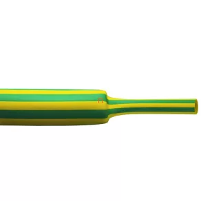   Tub termocontractabil 38,1-19,1 mm, verde-galben, cu pereți subțiri, lungime 1,0 m, Cellpack SR1F 457299