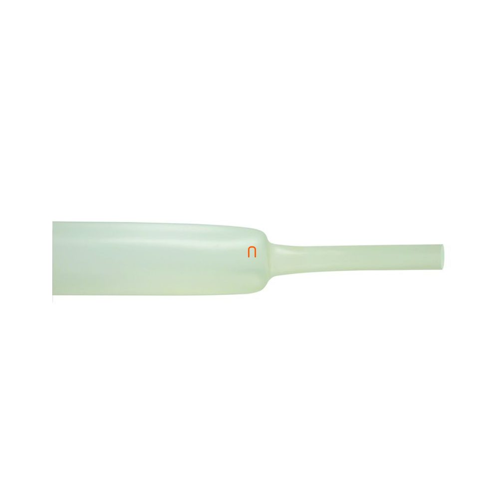 Tub flexibil 6,4-3,2 mm transparent cu pereți subțiri de 1,0 m Cellpack SR1F 457304