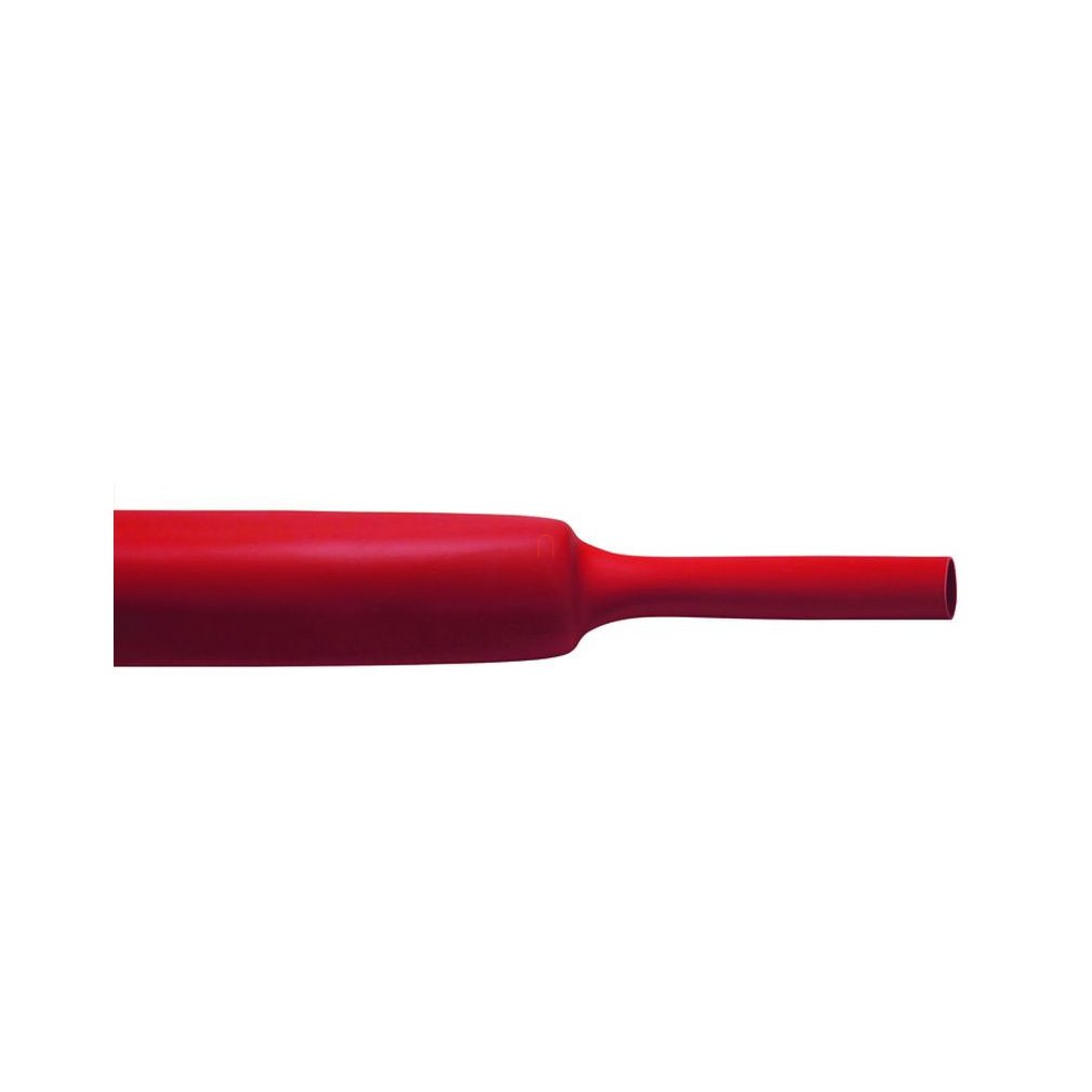 Tub flexibil 3,2-1,6 mm roșu 1,0 m cu pereți subțiri Cellpack SR1F 457323