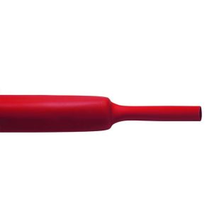   Tub termocontractabil 3,2-1,6 mm roșu 1,0 m cu pereți subțiri Cellpack SR1F 457323
