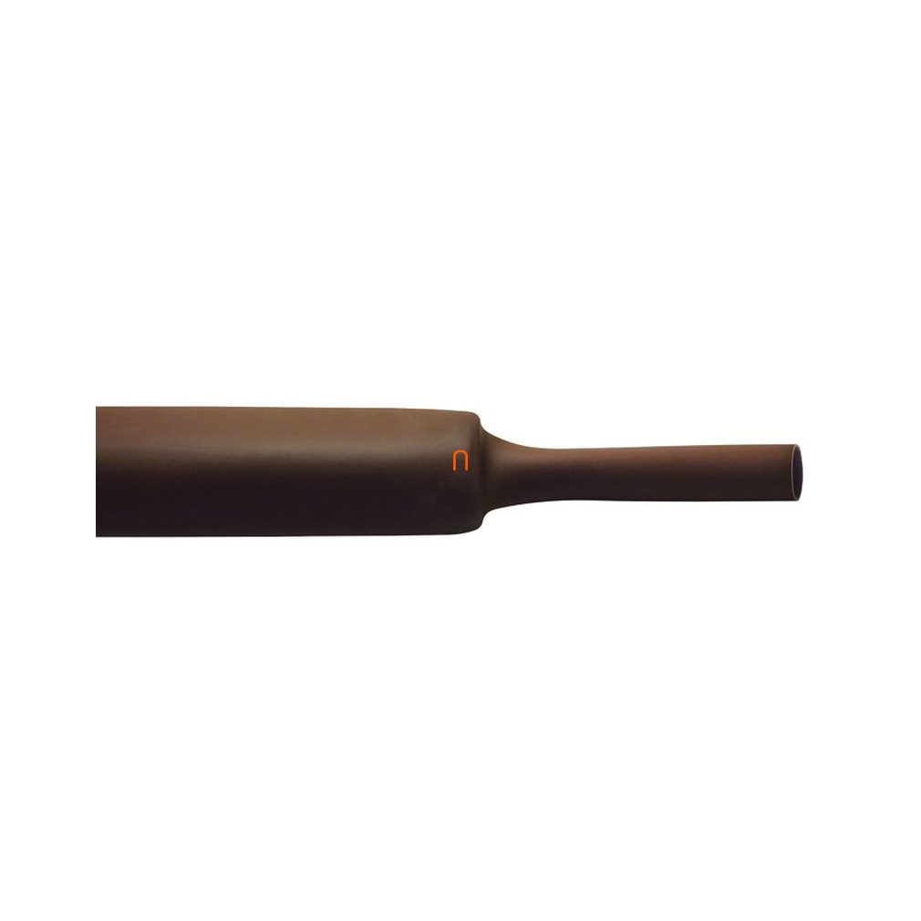 Tub flexibil 3,2-1,6 mm maro 1,0 m cu pereți subțiri Cellpack SR1F 457356
