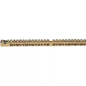   HAGER K158 Golf N/PE șină 1x25 mm² + 11x16 mm² + 13x10 mm², 169 mm