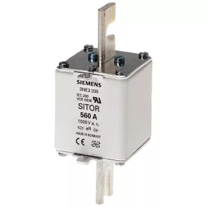   Siemens 3NE3336, siguranță cu lamă, NH-2, 630 A c.a., 1000 V c.a., protecție pentru semiconductori
