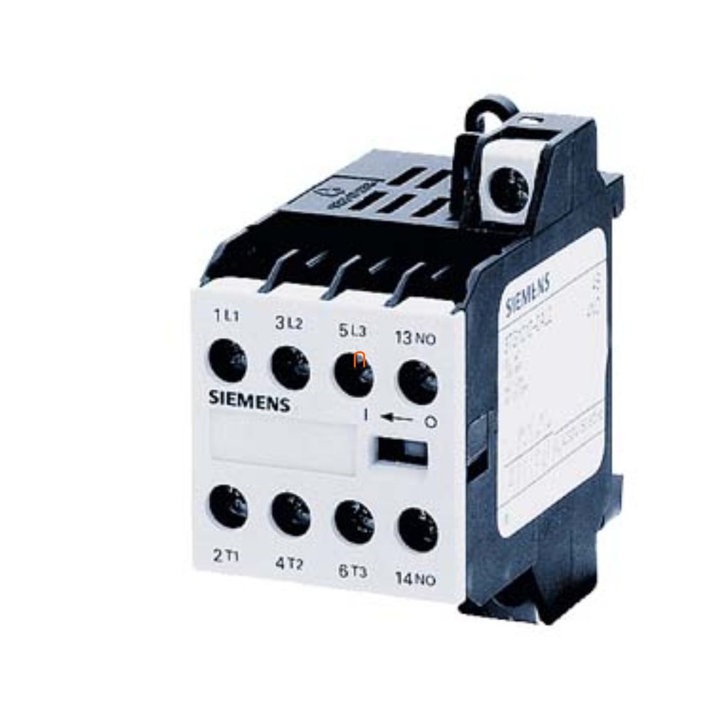 Siemens 3TG1001-0BB4 magnet, 4P 20A(AC1), 3NO+1NC, 24VDC, cu șuruburi.