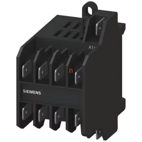   Contactor magnetic 3TG1010-1AL2, 4P 16A (AC1), 4NO, 230 V c.a., 45–450 Hz, contact glisant 6,3 × 0,8 mm