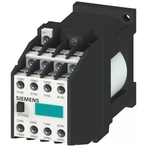   Contactor Siemens 3TH4262-0BB4, 8P 10A (AC15), 6NO+2NC, 24 Vcc, cu șuruburi