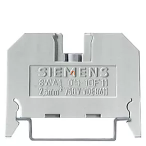 Bloc terminal Siemens 8WA1011-1DF11, 2,5 mm², bej