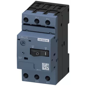   Dispozitiv de protecție pentru motor Siemens 3RV1011-1DA10, 2,2 - 3,2 A, S00, cu prindere prin șuruburi
