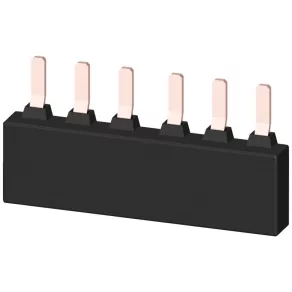   Siemens 3RV1935-1A 3F șină cu dinți pentru protecția motorului, cu 2 ramificații de 55 mm, S2