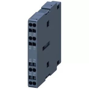   Siemens 3RH1921-2DA11 contact auxiliar, lateral, 1NO+1NC, S6-S12, primar, cu șurub (EN50012)