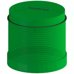   Baterie cu lumină continuă Siemens 8WD4420-5AC, verde, 24 V c.a./c.c., diametru 70 mm, IP65, cu LED integrat