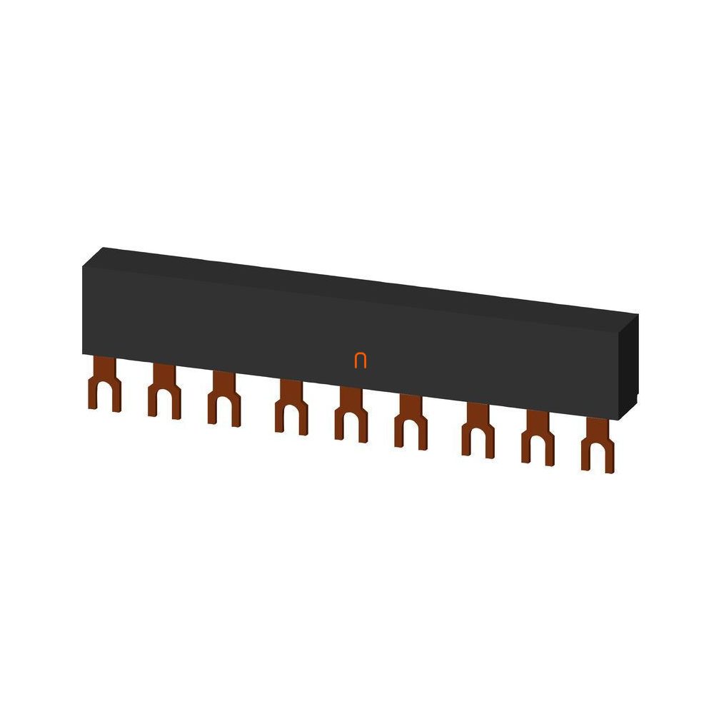 Siemens 3RV1915-1BB 3F motor protector pentru protecție motor, cu 3 derivații de 45 mm, S00-S0
