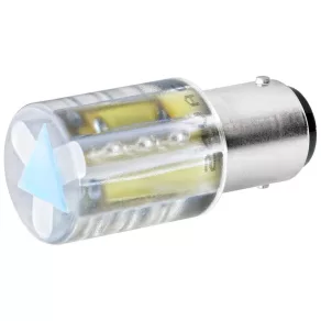 Bec LED Siemens 8WD4428-6XE BA 15d, 24 V c.a./c.c.
