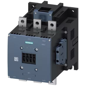   Siemens 3RT1075-6AP36 contactor magnetic, 200 kW, 220-240 V c.a./c.c., 2 NO + 2 NC, S12, cu șuruburi