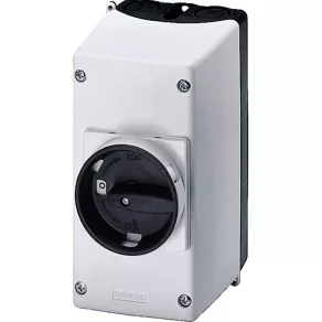  Carcasă Siemens 3RV1923-1CA00 pentru protecția motorului, 54 mm, IP55, borne N și PE, S00, S0