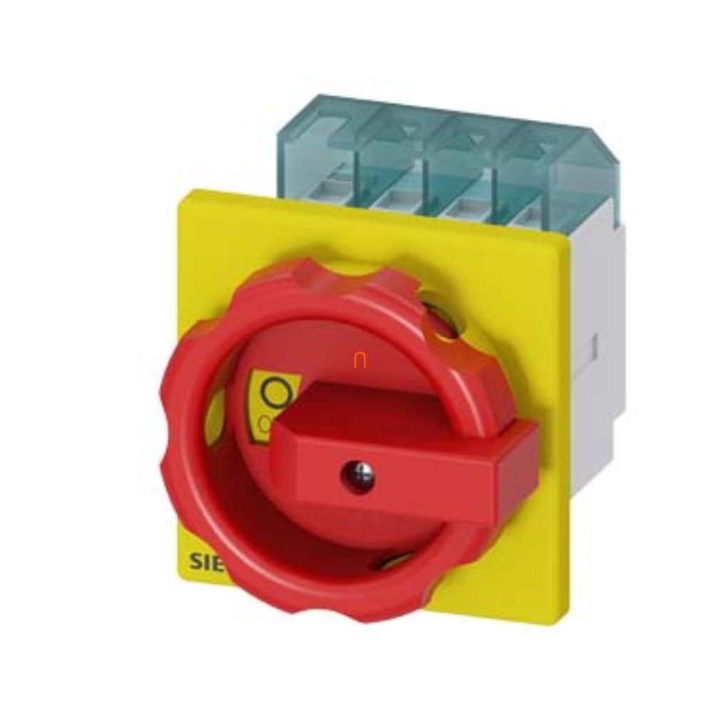 Siemens 3LD2003-0TK53 BE-KI comutator, 3P, 16A, pentru panou frontal, roșu/galben