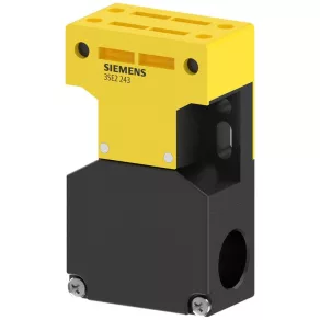   Comutator de limită de siguranță Siemens 3SE2243-0XX, acționare frontală și laterală, 30 N, 1NO+2NC, carcasă metalică, IP67