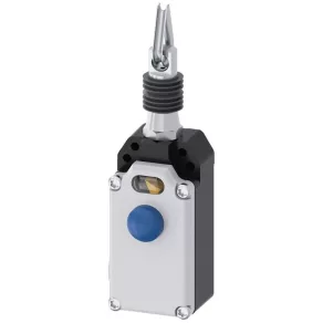   Comutator cu tragea Siemens 3SE7120-1BF00, cu zăvor, gri, 2NC, până la 5 m, metal, IP65