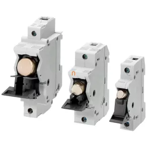   Suport pentru siguranțe Siemens 3NC1091, 1P, 10x38, compact, (max. 32 A)