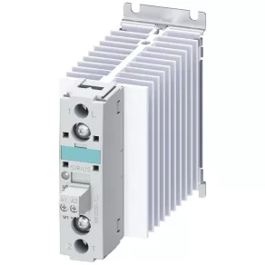   Relé cu semiconductori (SSR) Siemens 3RF2330-1AA02, 30 A/24–230 V c.a., alimentare 24 V c.c., cu șuruburi