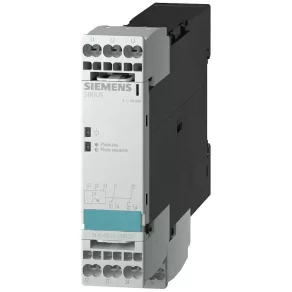   Relé de monitorizare a fazelor Siemens 3UG4512-2BR20, secvență, întrerupere, asimetrie, conectare cu arc