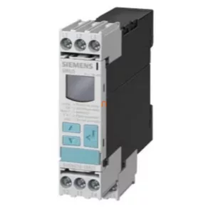   Relé de monitorizare a fazelor Siemens 3UG4615-1CR20 cu afișaj, pentru secvență, întrerupere, asimetrie, creștere și scădere a tensiunii (1-20 V)