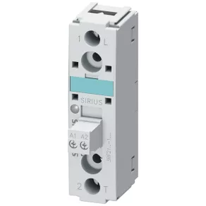   Relé cu semiconductori (SSR) Siemens 3RF2190-1AA45, 90 A/48–600 V c.a., tensiune de comandă 4–30 V c.c., fără radiator, cu prindere prin șuruburi