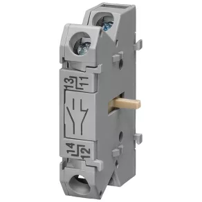   Siemens 3LD9200-5CF contact auxiliar 1NO+1NC, cu închidere întârziată, deschidere simultană cu Siemens, contacte placate cu aur, fixat/încastrat pentru 3LD2