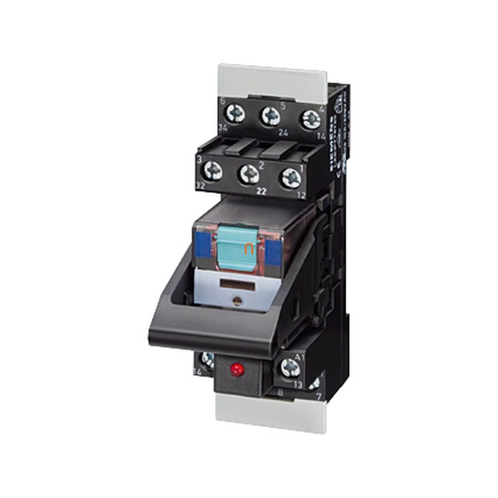 SIEMENS PT 3A5T30 RELE COMPLET 230VAC 3W 3CO ROȘU