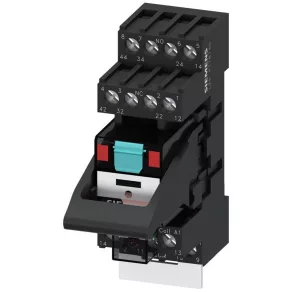   Siemens LZS:PT5A5T30 releu + soclu, modul LED cu diodă de protecție, etichetă, 4CO/6A, 230 V c.a., cu fixare prin șuruburi