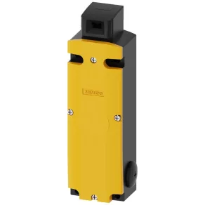   Comutator de capăt de cursă de siguranță Siemens 3SE5312-0SB11, accesibil din 5 direcții, 1NO+2NC (cu acțiune lentă), carcasă metalică, bobină de 24 Vcc, blocare cu solenoid