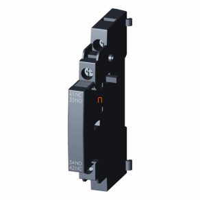   Siemens 3RV2901-1A contact auxiliar, lateral, 1NO+1NC, pentru S00-S3, tip șurub