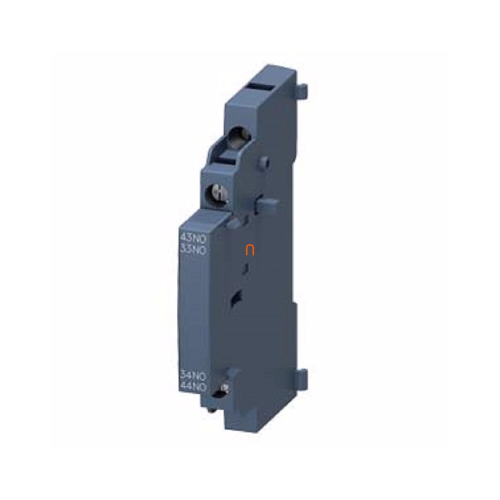 Siemens 3RV2901-1B contact auxiliar, lateral, 2NO, pentru S00-S3, cu șurub
