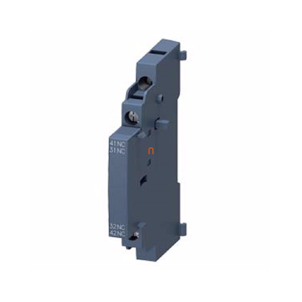 Siemens 3RV2901-1C contact auxiliar, lateral, 2NC, pentru S00-S3, cu șurub