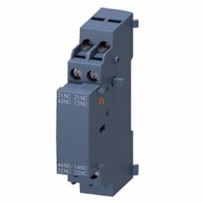   Siemens 3RV2901-1J contact auxiliar, lateral, 2NO+2NC, pentru S00-S3, tip șurub