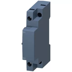   Siemens 3RV2902-1AV0, declanșator de cădere de tensiune, 400 V c.a. 50 Hz/440 V 60 Hz, cu racord cu șuruburi