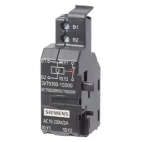   Dispozitiv de declanșare cu curent de lucru Siemens 3VT9100-1SE00, pentru montare pe partea stângă, 230, 400 V c.a./220 V c.c., pentru 3VT1