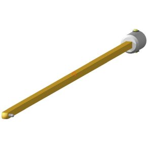   Siemens 3VT9100-3HJ10 extensie (rotativă) arbore, 350 mm, pentru 3VT1