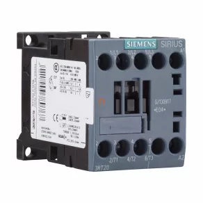   Contactor magnetic Siemens 3RT2015-1BB41, 3 kW/7 A, 24 V c.c., 1 NO, S00, cu prindere prin șuruburi