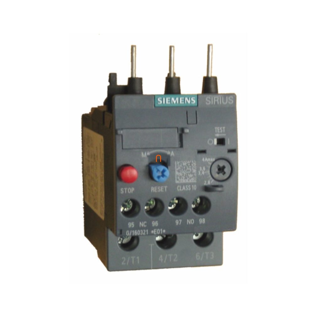 Siemens 3RU2126-1KB0 hőkioldó, 9 - 12,5A, 1NO+1NC, S0, csavaros
