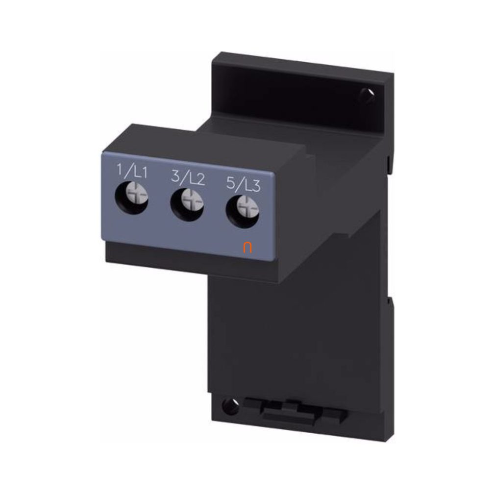 Siemens 3RU2926-3AA01 adaptor pentru cap de protecție pentru releu termic de dimensiune S0, cu șuruburi