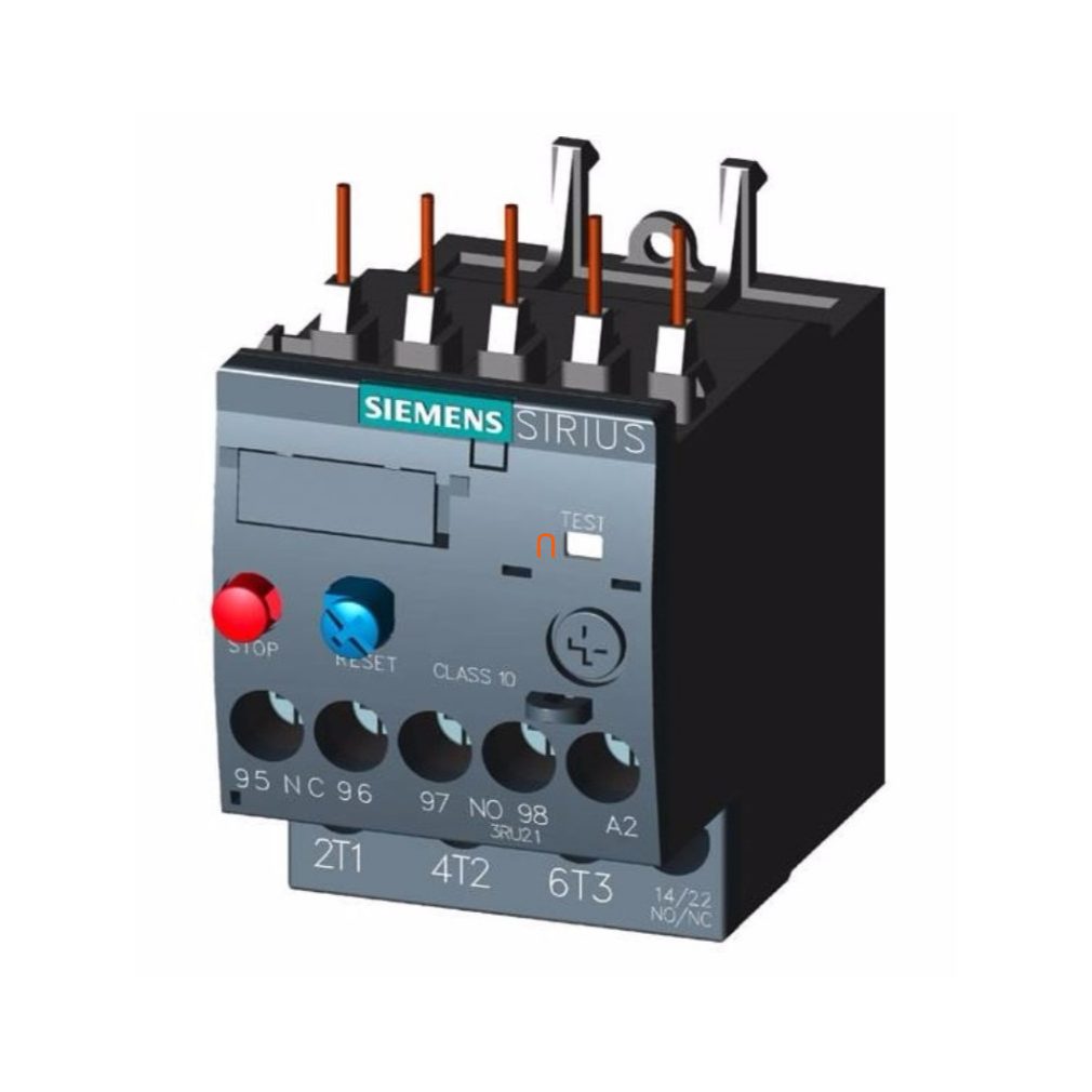 Siemens 3RU2116-0DB0 termostat, 0,22 - 0,32A, 1NO+1NC, S00, cu șuruburi