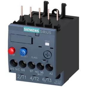   Dispozitiv de declanșare termică Siemens 3RU2116-1CB0, 1,8 - 2,5 A, 1NO+1NC, S00, cu prindere prin șuruburi