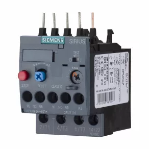   Siemens 3RU2116-1DB0, releu termic, 2,2 - 3,2 A, 1NO+1NC, S00, cu fixare prin șuruburi