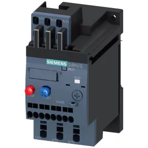   Siemens 3RU2116-0GC1 Relé de protecție la suprasarcină NO/NC Resetare: automată, manuală, Clasa motorului FLC: 0,63 A, Sirius Innovation
