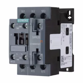  Contactor Siemens 3RT2026-1AP00, 11 kW/25 A, 230 V c.a., 1 NO + 1 NC, S0, cu prindere prin șuruburi